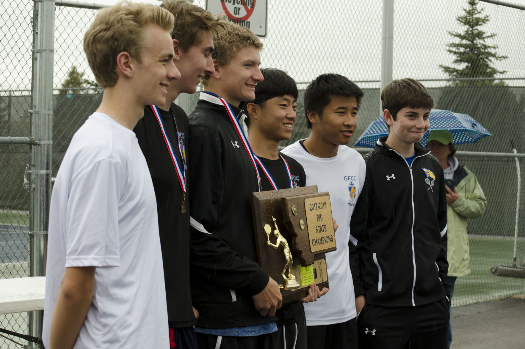 Class B-C Boys tennis - Great Falls Central Mustangs